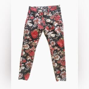 BDG Twig Mid-Rise Jean - Oversized Floral Print